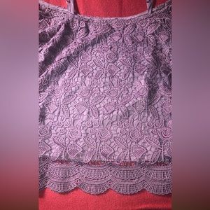 MISS CHIEVOUS Lace Shirt Sz XS